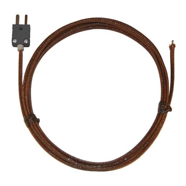 Type-J High-Temp Fbrglss-Insulated Probe